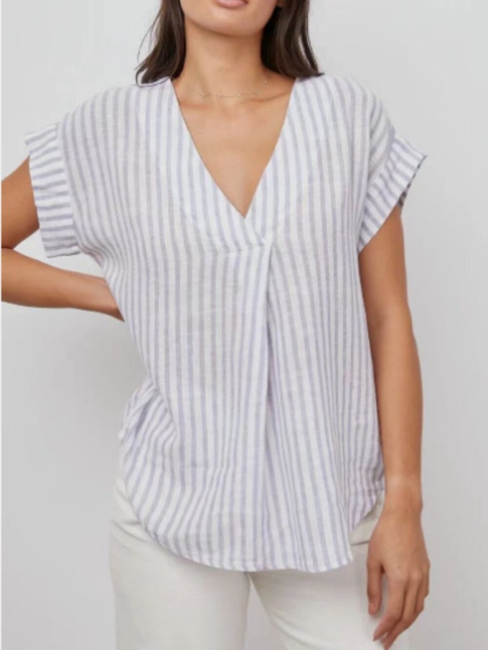 Rails Nala Top; Size XL; NWT; Blue & White Stripe